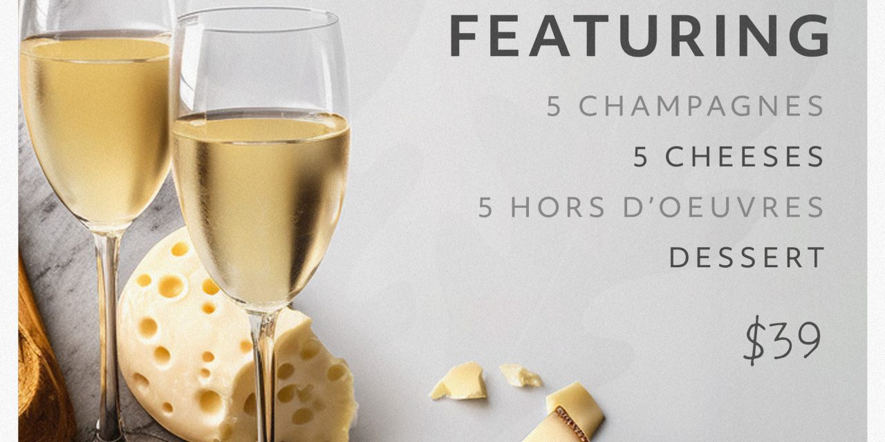 Savor the Sparkle: Champagne Tasting Dec 6 2023